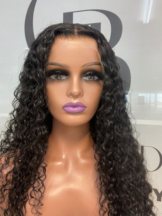 22 Inch Water Wave – 13x4 Lace Closure Wig