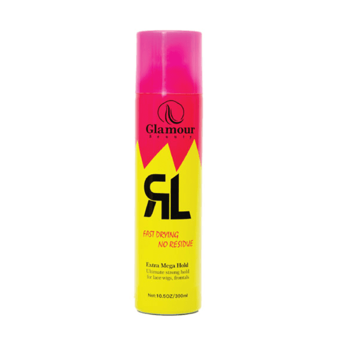 Glamour frontal lace wig freezing glued spray