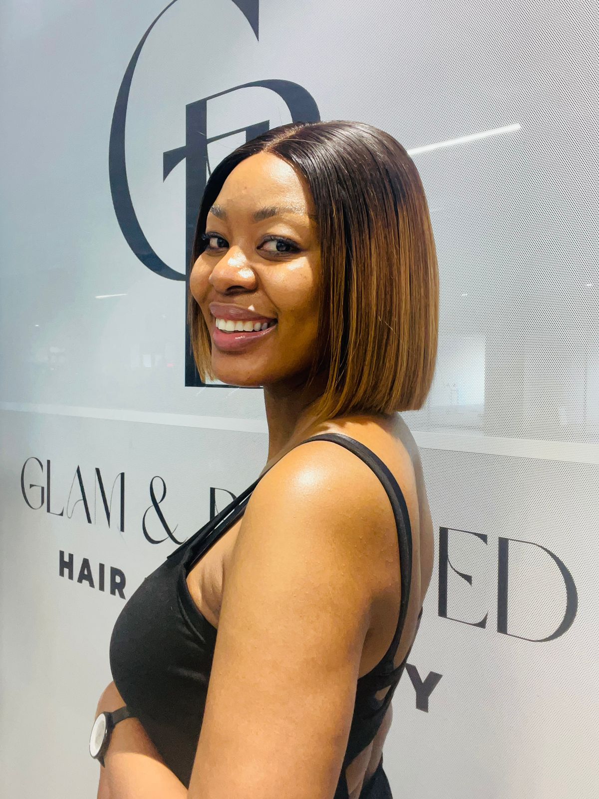 10” Bone Straight Bob – Kim Kay (2x6 Closure)