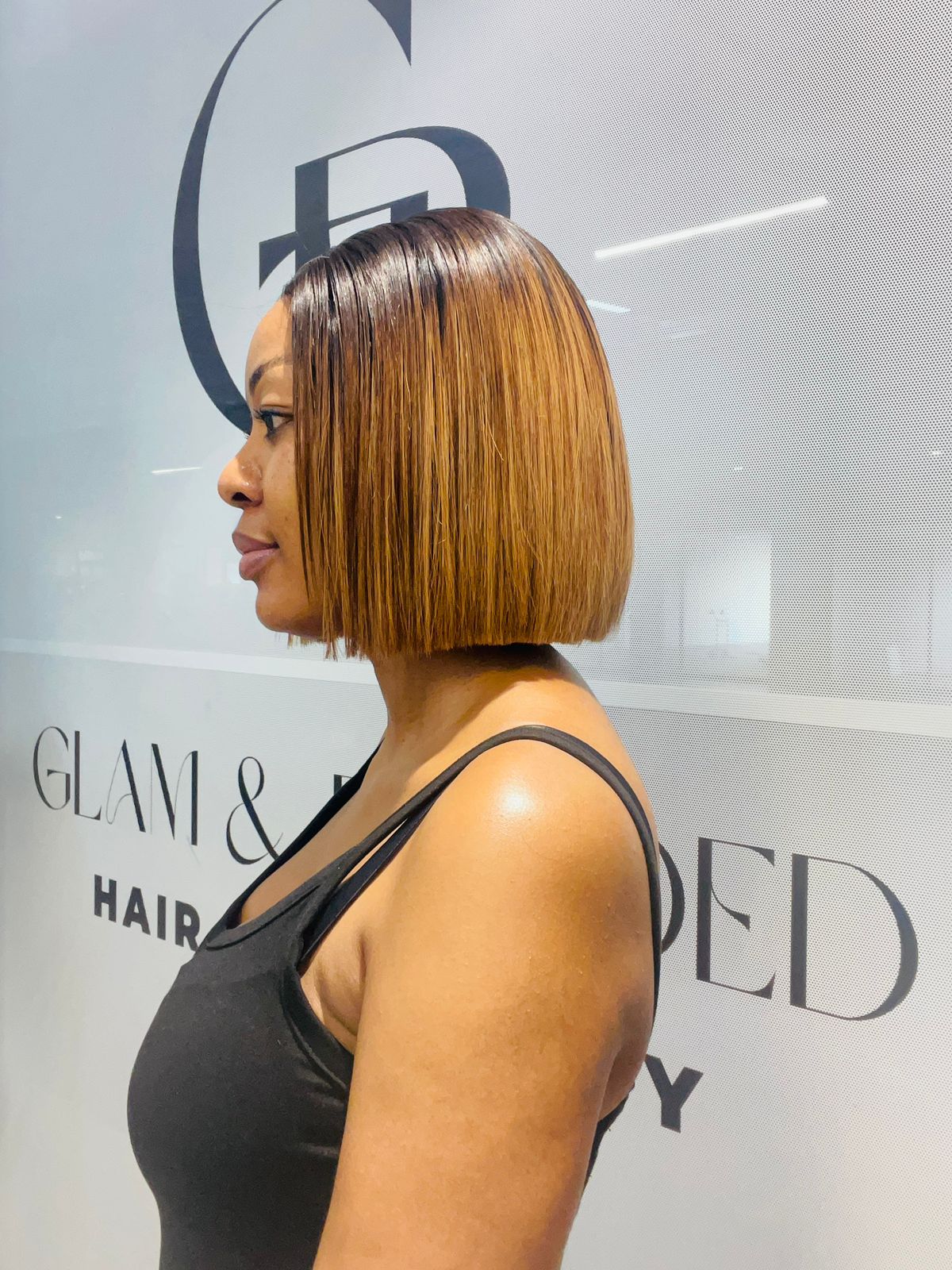 10” Bone Straight Bob – Kim Kay (2x6 Closure)