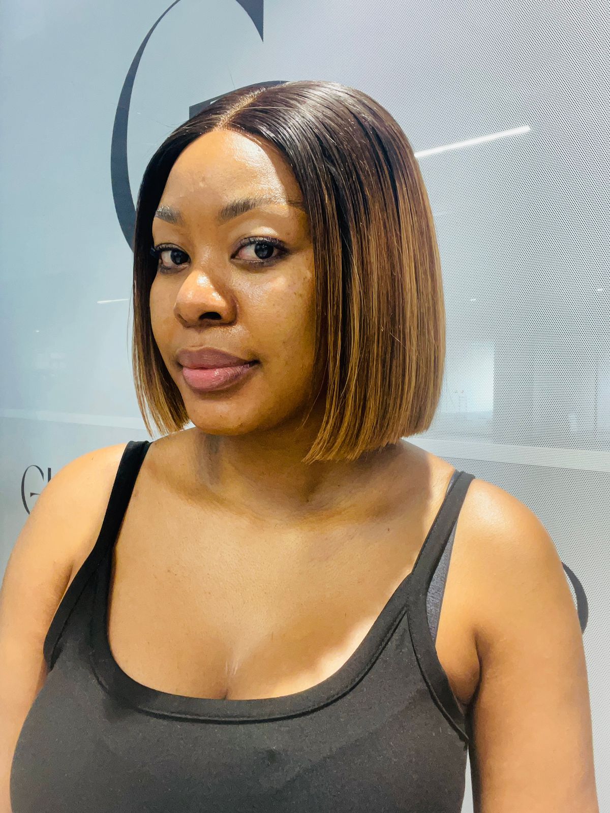 10” Bone Straight Bob – Kim Kay (2x6 Closure)