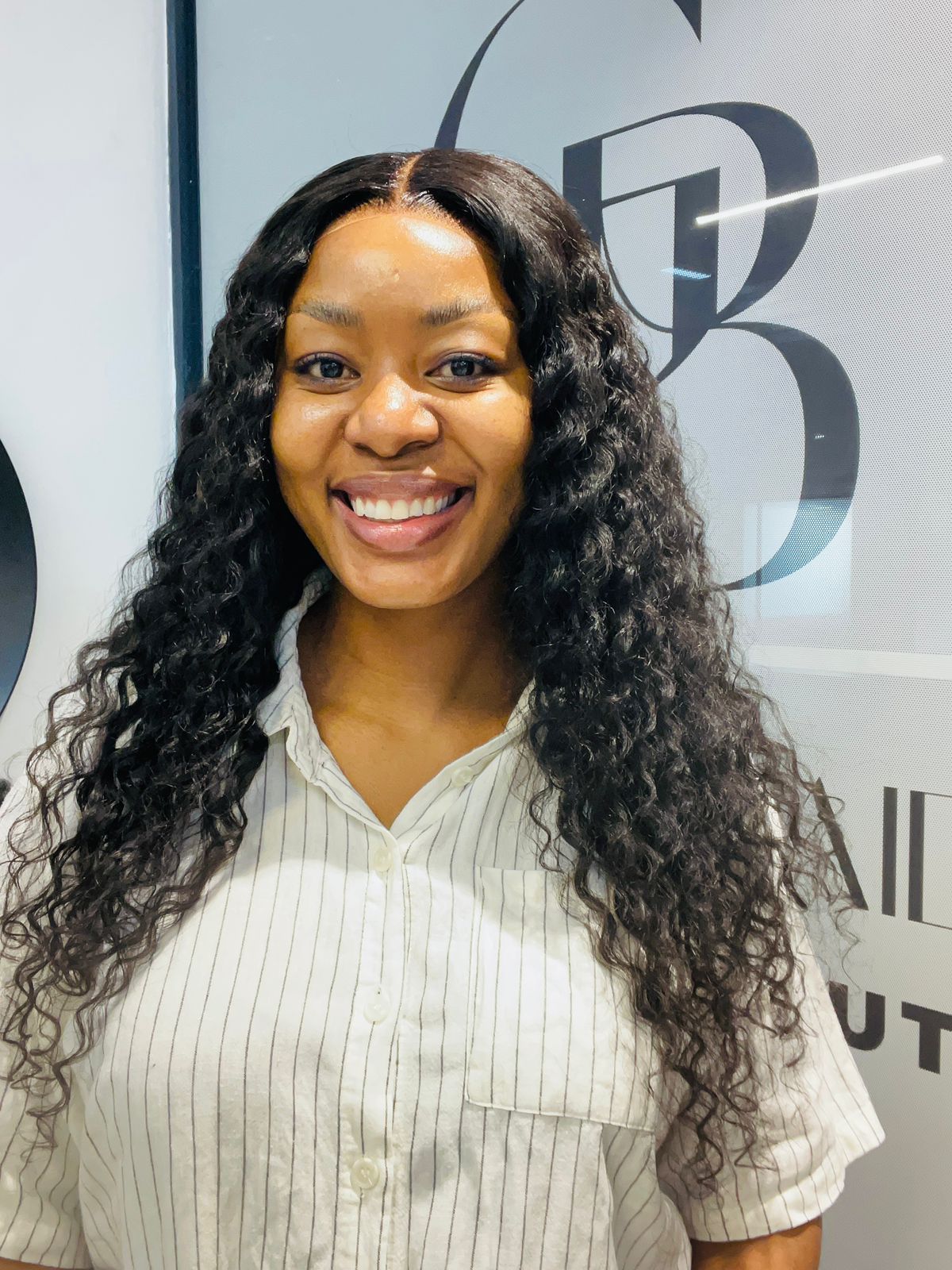 18” Curly Indonesian Raw Hair Wig – 5x5 Closure