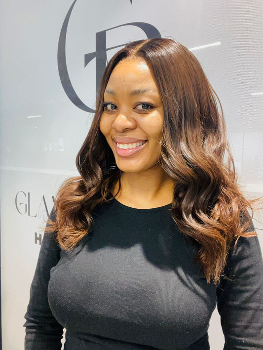 18" Raw Hair Wig with 5x5 HD Closure