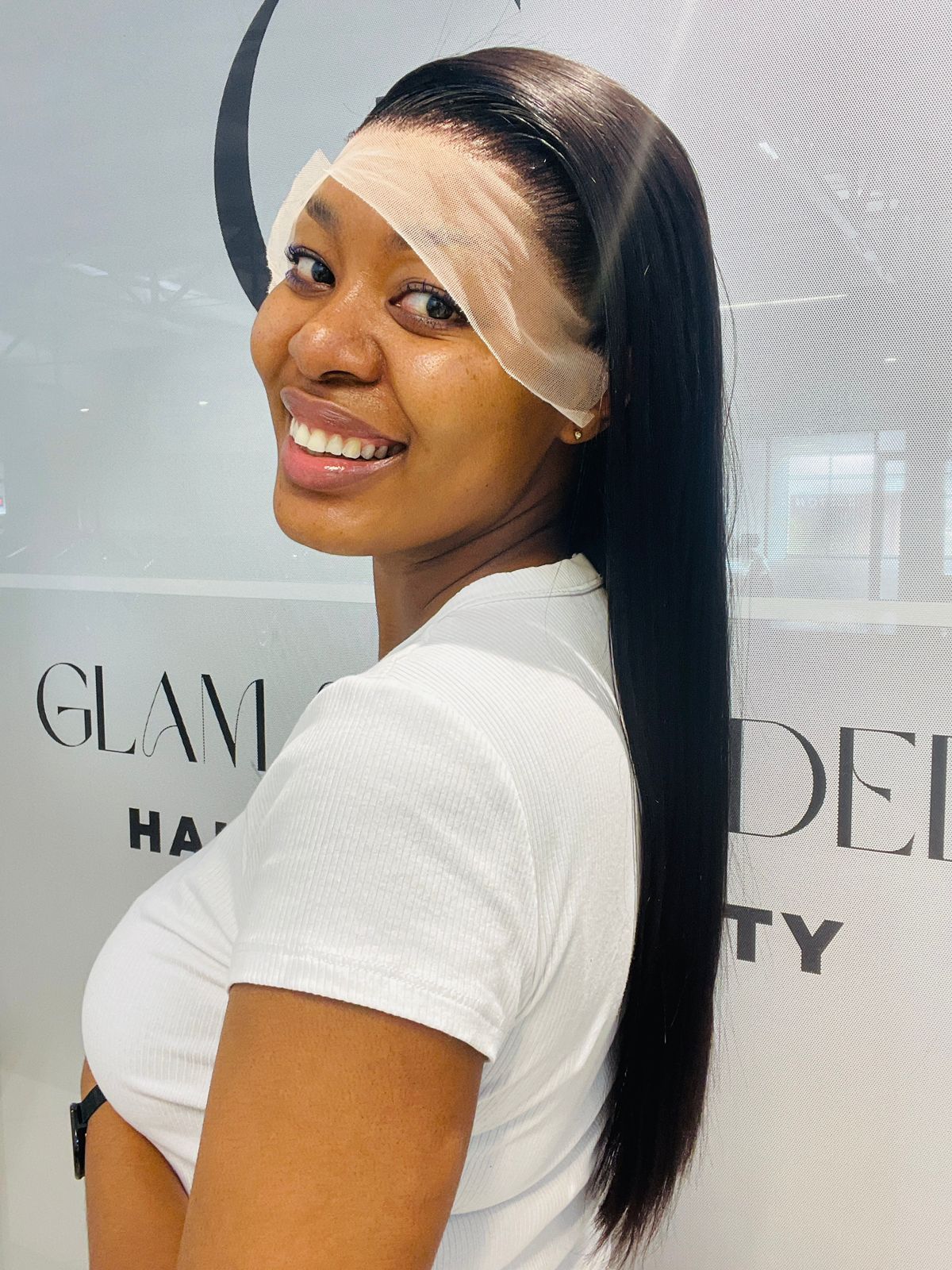 20 Inch Double Drawn Full Frontal Straight Wig