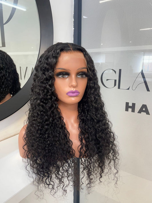 22 Inch Water Wave – 13x4 Lace Closure Wig