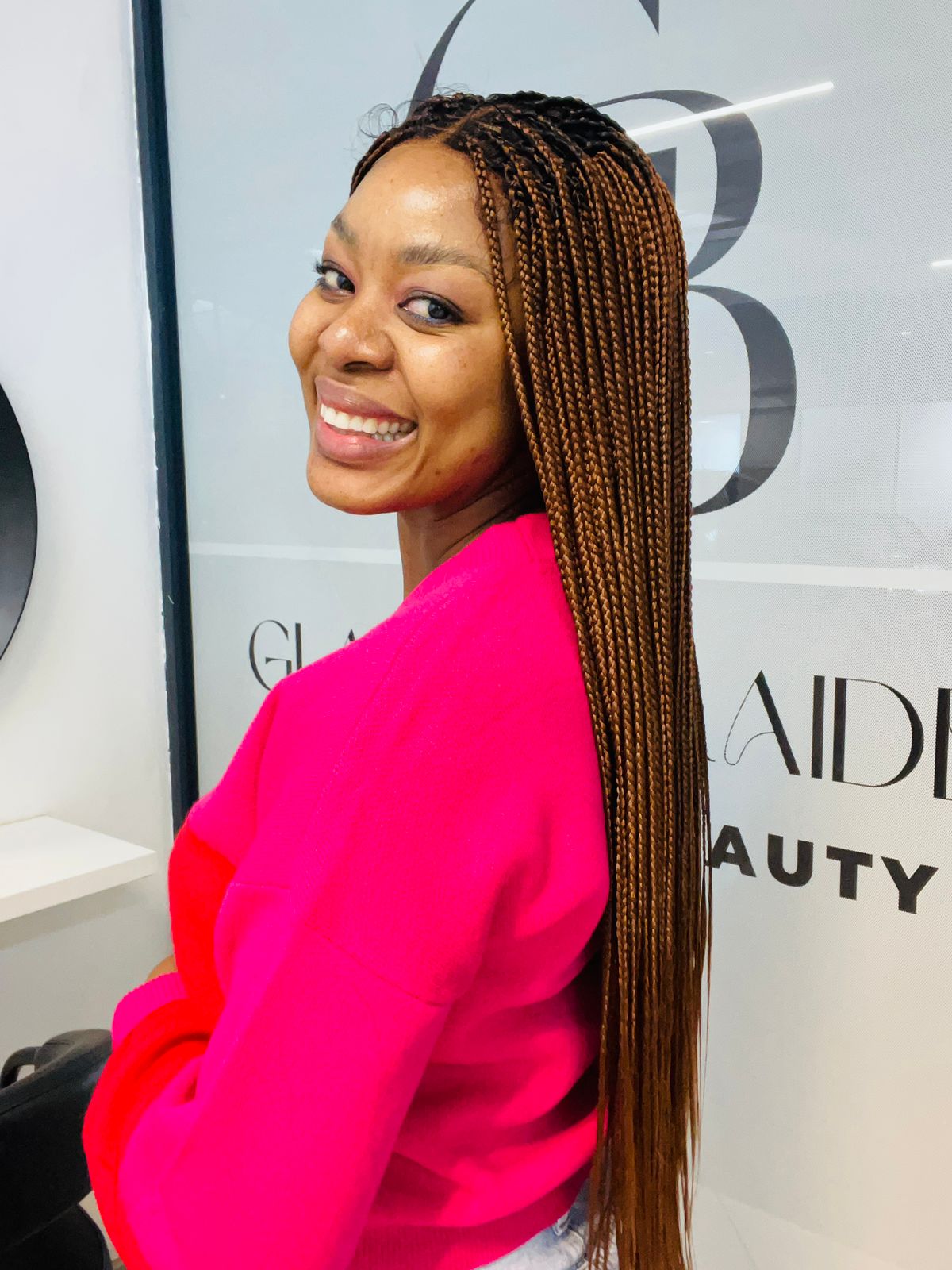 Braided Wig- 4x4 Closure