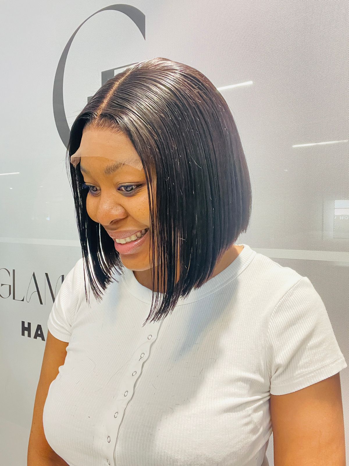 8 Inch Bob – 5x5 Lace Wig (Wear & Go)