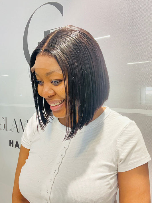 8 Inch Bob – 5x5 Lace Wig (Wear & Go)