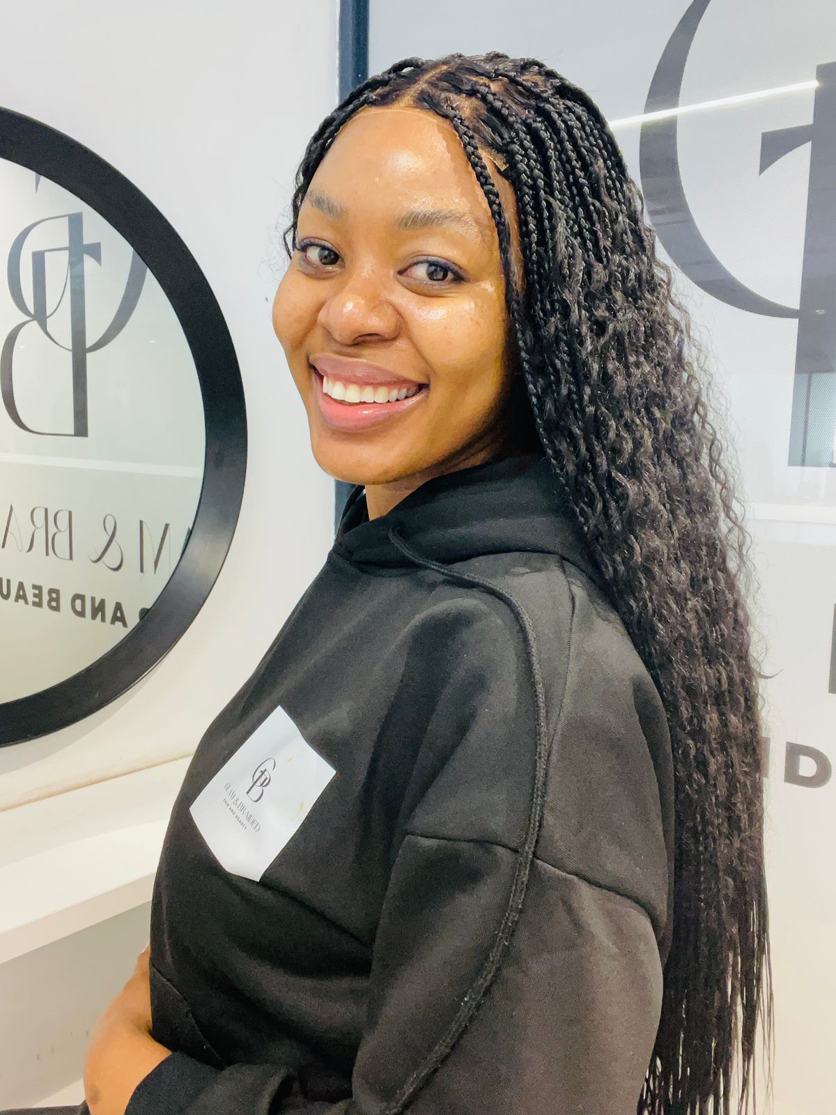 Boho Braids with 4x4 closure (Glueless)