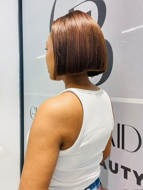 8" Bob Wig – 13×4 Lace Closure
