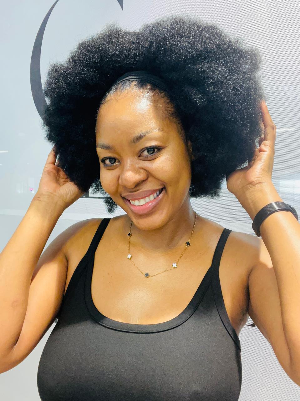 Synthetic Afro Wig – Natural Volume & Bold Beauty