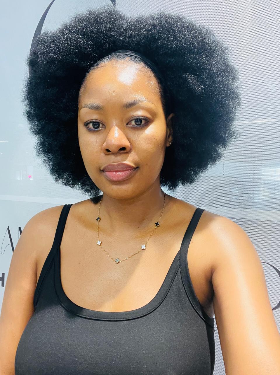 Synthetic Afro Wig – Natural Volume & Bold Beauty