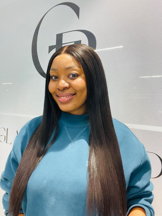 Vietnamese Bone Straight Wig – 5x5 Closure