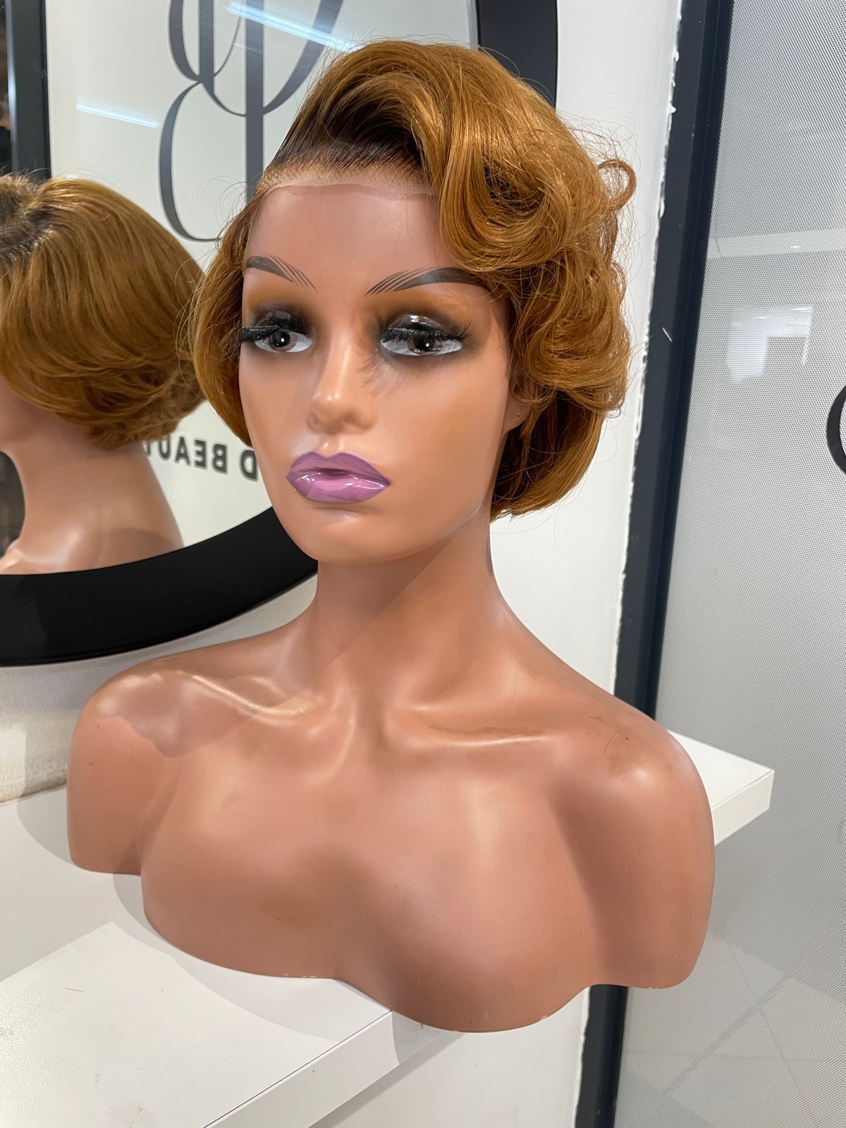 6" Vintage Pixie Wig