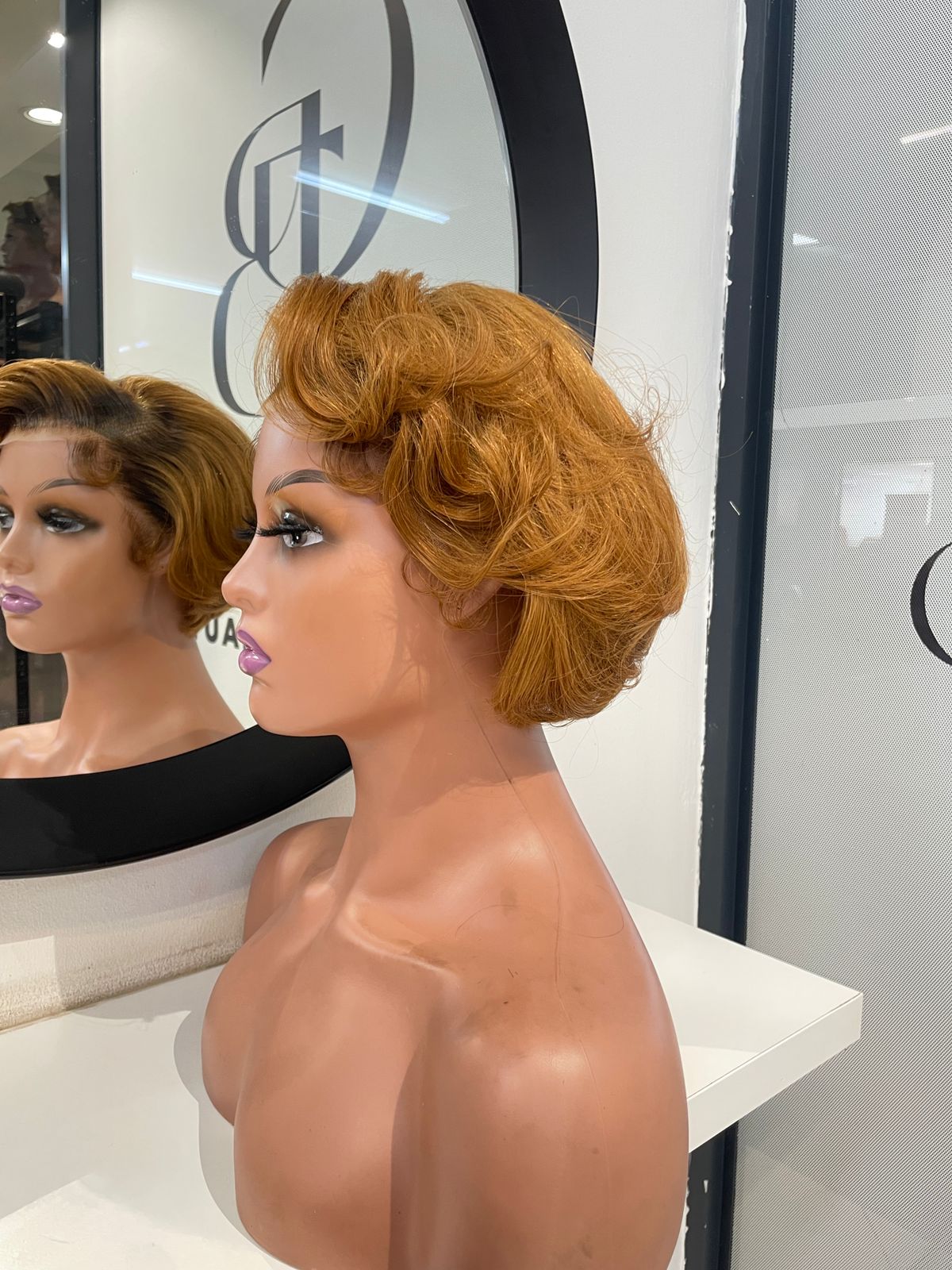 6" Vintage Pixie Wig