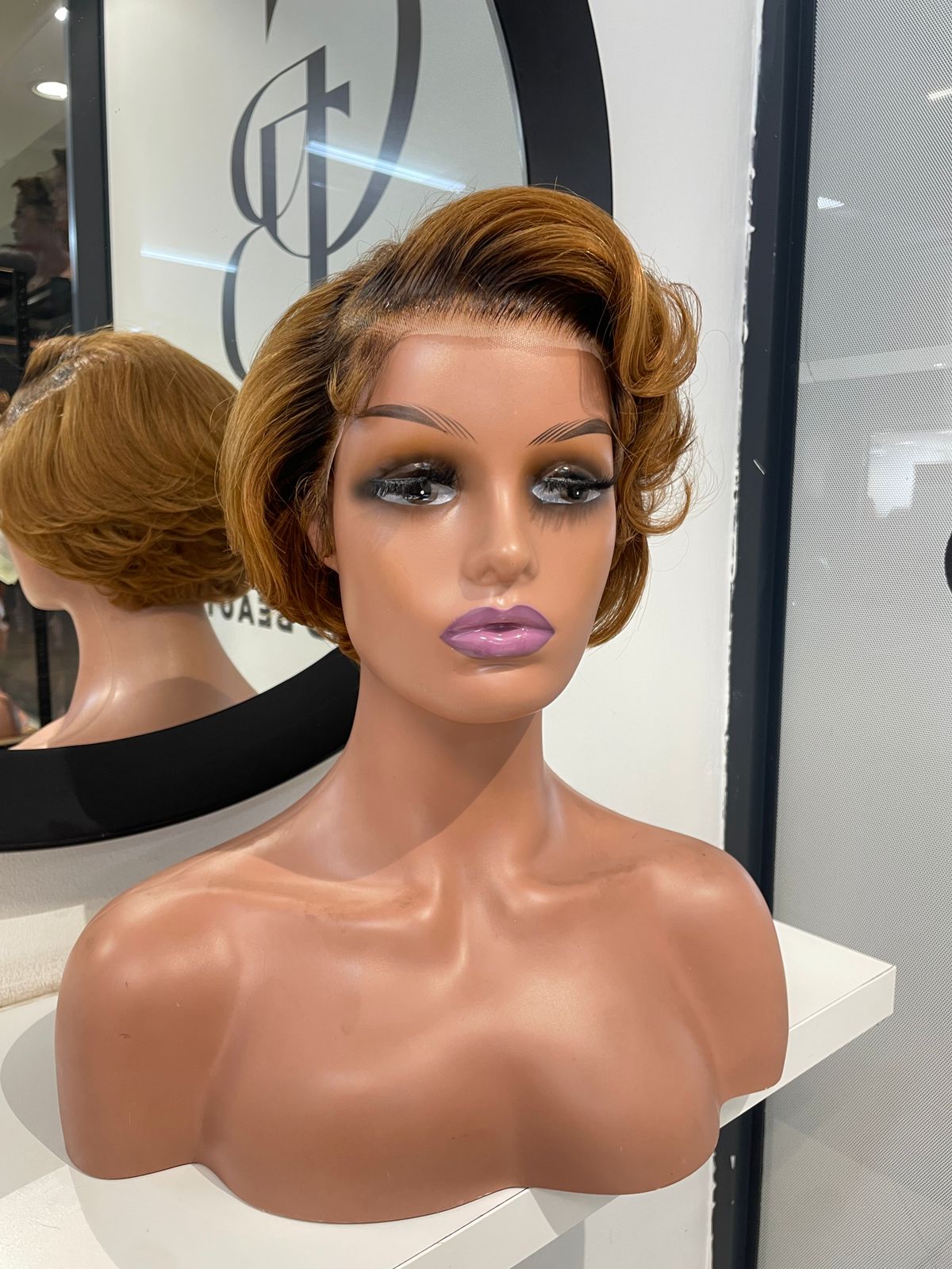 6" Vintage Pixie Wig